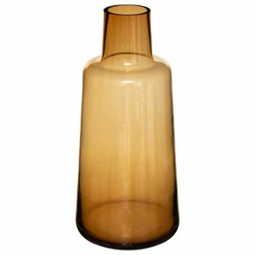 Pp No Name - Vase Epaule Design en Verre Yliana 40cm Ambre Pp No Name  - Vases Pp No Name