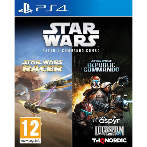 Premium -Star Wars Racer And Commando Combo PS4 Premium  - Jeux star wars ps4