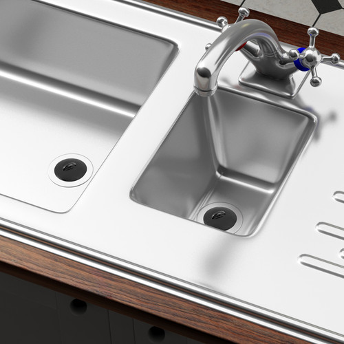 Primematik Bouchon en caoutchouc pour robinets de cuisine ou d'évier de 45 mm