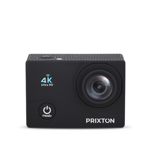 Prixton - Caméra sport DV660 - WiFi - Résolution 4K - Connexion USB, MicroSD  et HDMI - Étanche - Accessoires inclus Prixton  - Photo & Vidéo Numérique