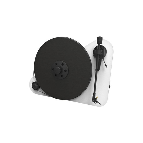 Pro-Ject - Pro-Ject Vertical Turntable E droitier OM5e Blanc - Platine Vinyle Pro-Ject  - Pro-Ject
