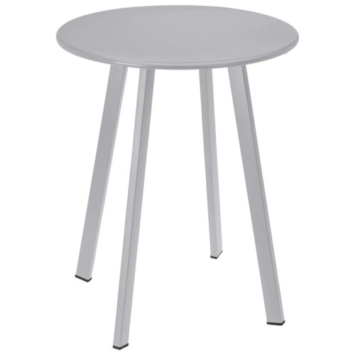 Progarden - ProGarden Table d'appoint 40x49 cm gris mat Progarden  - Tables d'appoint Métal