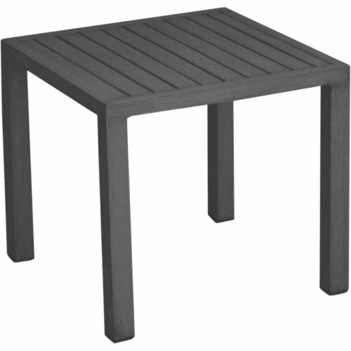 Proloisirs - Table basse de jardin en aluminium Lou graphite. Proloisirs  - Mobilier de jardin