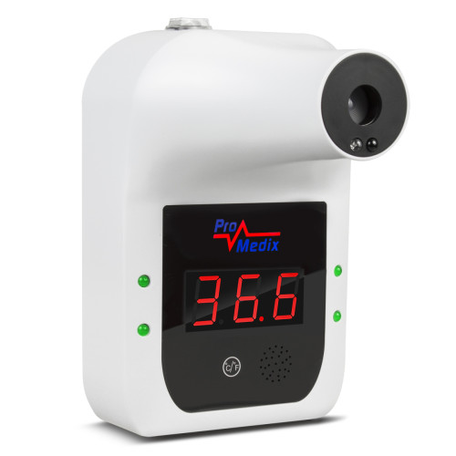 Promedix - Thermomètre infrarouge sans contact , test de température corporelle (front, poignet) Promedix PR-685 - Thermomètre connecté