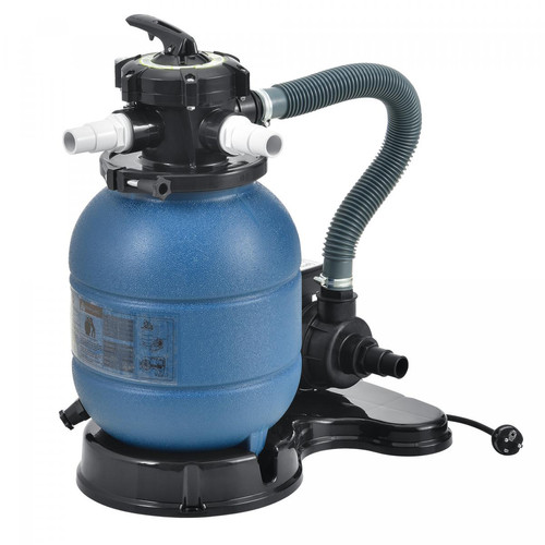 Pro.Tec - Pompe filtre à sable pour piscines 12-20 m³ diamètre 300 mm bleu [pro.tec] - Filtration piscines et spas