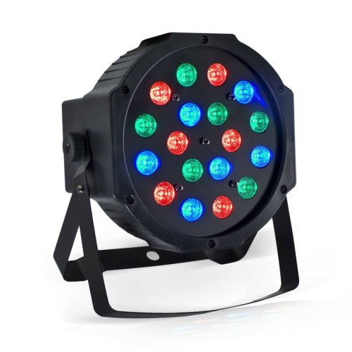 Pur Light - Jeu de lumière - Projecteur PAR à LED 18x1W RGB - Pur Light MONTANA Pur Light  - Jeux de lumiere a led
