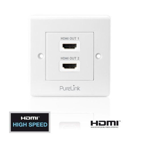 Purelink - PureLink PI100 Prise HDMI High Speed PureInstall avec canal Ethernet prise HDMI A vers HDMI A longueur 0,1 m Purelink  - Câble et Connectique