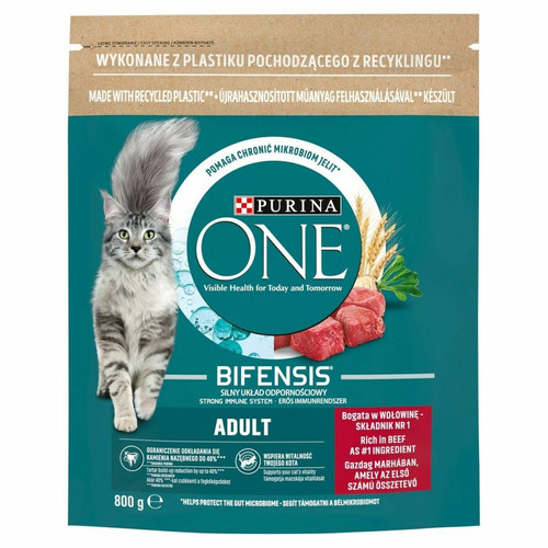 Purina - Aliments pour chat Purina One Bifensis Adult Adulte Veau 800 g Purina  - Croquettes pour chat