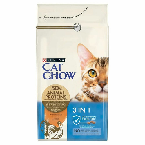 Purina - Aliments pour chat Purina Cat Chow Adulte Dinde 1,5 Kg Purina  - Croquettes pour chat