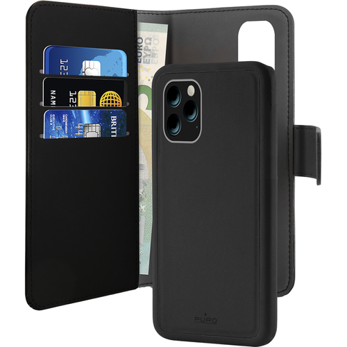 Puro - Folio Coque Magnétique 2 en 1 Noir pour iPhone 11 Puro Puro  - Accessoire Smartphone Puro