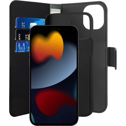 Puro - Folio Coque Magnétique 2 en 1 Noir pour iPhone 13 mini Puro Puro  - Autres accessoires smartphone Puro