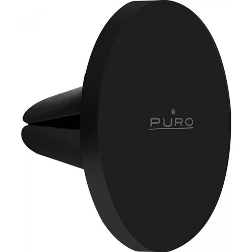Puro - PURO PUROCARVENTMSBLK - Support voiture MagSafe magnet Noir Puro  - Accessoires et consommables