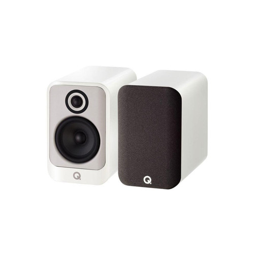 Q Acoustics - Q Acoustics Concept 30 Blanc - Enceinte Bibliothèque (la paire) Q Acoustics  - Paire enceinte hifi