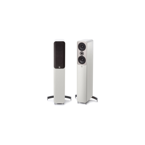 Q Acoustics - Q Acoustics Concept 50 Blanc - Enceinte Colonne (la paire) Q Acoustics  - Enceintes Colonnes Enceintes Hifi