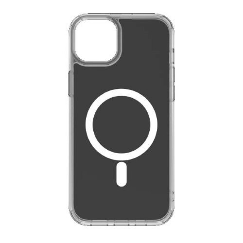 Qdos - QDOS Coque pour iPhone 15 Plus Hybrid Force avec Snap Compatible MagSafe Transparent Qdos  - Qdos