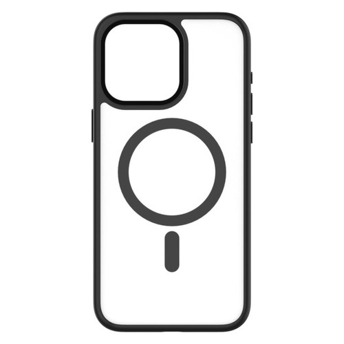 Qdos - QDOS Coque pour iPhone 15 Pro Touch Pure avec Snap Compatible MagSafe Noir Qdos  - Qdos