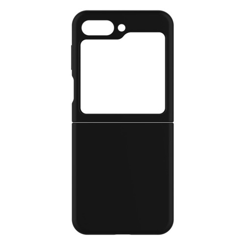 Qdos - QDOS Coque pour Samsung Galaxy Z Flip 5 Touch avec intérieur en Microfibres Noir Qdos  - Accessoire Smartphone