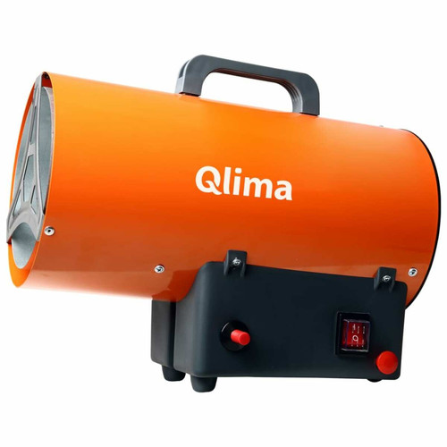 Qlima - Qlima Aérotherme forcée au gaz GFA 1010 25 W Orange - Radiateur d'appoint