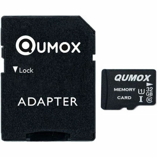 Qumox - Carte mémoire QUMOX 32Go microSDHC Class 10 UHS-1 pour Android Samsung Huawei Xiaomi - Noir Qumox  - Carte mémoire 32 go