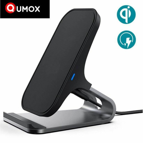 Qumox - Qumox QI Chargeur sans Fil，Qi Chargeur à Induction Intelligent pour IPhone 8/ 8 Plus/ X/XS/XS Max/XR, Samsung Galaxy Note 9/S9/S9+,S Qumox  - Qumox