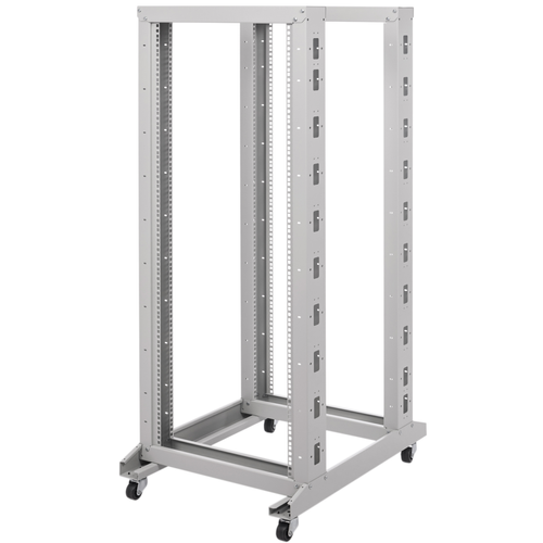 Rackmatic Armoire rack 19'' ouverte 29U 600x800x1400mm blanc Open2 MobiRack by RackMatic