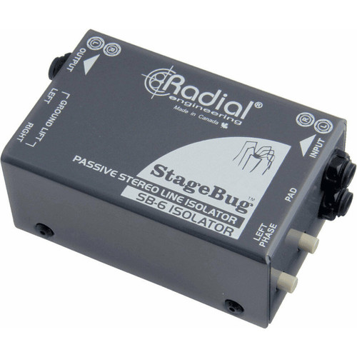 Radial - StageBug SB-6 Isolator Radial Radial  - Effets et périphériques