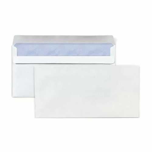Raja - 25 enveloppes blanches en papier - 11 x 22 cm Raja  - Accessoires Bureau