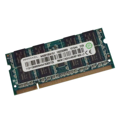 Ramaxel - 2Go RAM PC Portable SODIMM Ramaxel RMN1740HC48D8F DDR2 PC2-6400 800MHz CL6 - Memoire pc reconditionnée