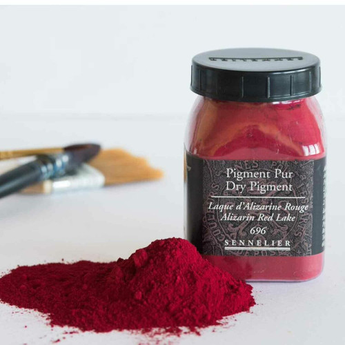 Raphael - Pigment pour création de peinture - pot 60 g - Laque d'Alizarine rouge Raphael  - Outils et accessoires du peintre