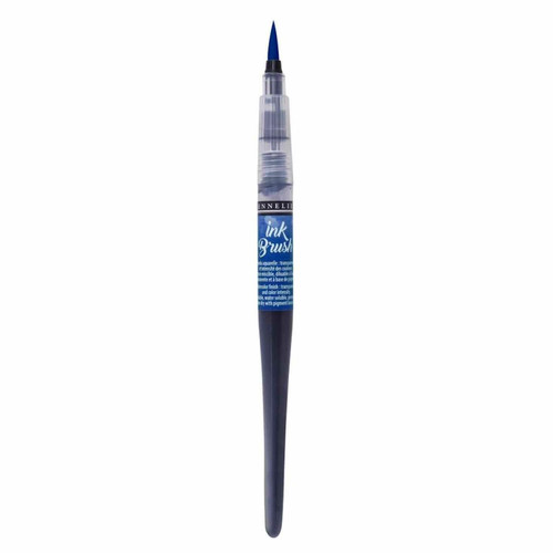 Raphael - Pinceau à réservoir Ink Brush 6,5 ml - Bleu primaire Raphael  - Jeux & Jouets