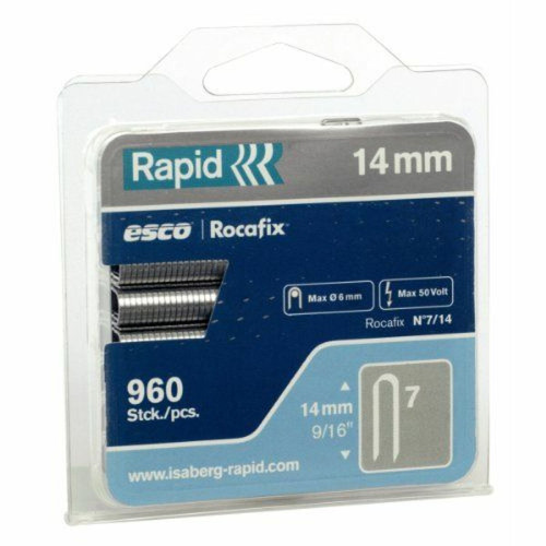 Rapid - Agrafes Câbles ou cavaliers - N°7 - ø14 - Lot de 960 - RAPID Rapid  - Clouterie Rapid