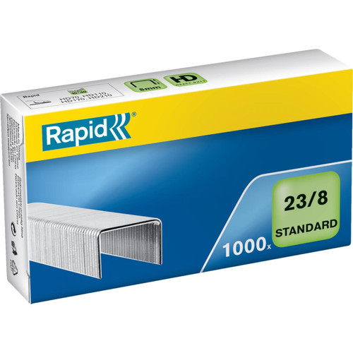 Rapid - Rapid Agrafes Standard 23/8, galvanisé () Rapid  - Quincaillerie
