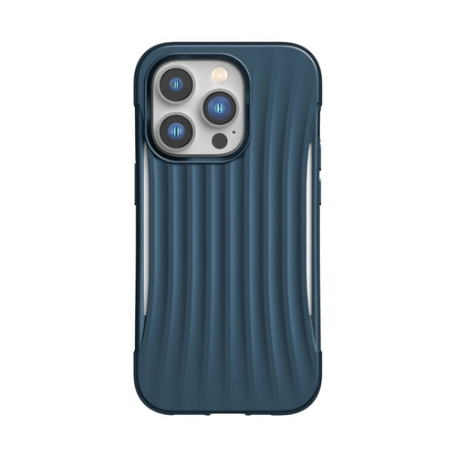Raptic - Raptic Coque pour iPhone 14 Pro Clutch Shockproof 3M avec motif rayures Bleu Raptic  - Nos Promotions et Ventes Flash