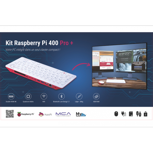 Raspberry - Pi 400 Pro+ Raspberry  - Raspberry