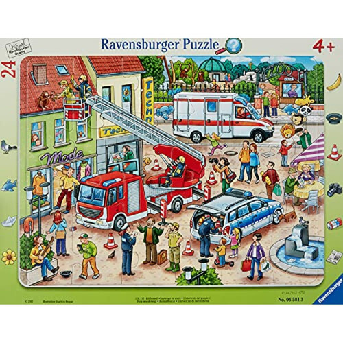 Ravensburger - Ravensburger 110, 112 - DApAchez-vous  Puzzle (24 piAces) Ravensburger  - Marchand Mplusl