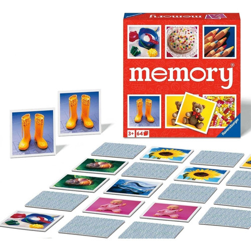 Ravensburger - Junior memory®, le jeu classique pour toute la famille Ravensburger  - Jeux de cartes Ravensburger