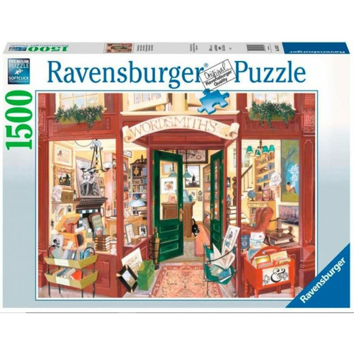 Ravensburger - Ravensburger Wordsmith's Bookshop Puzzle de 1500 pièces pour Adultes et Enfants à partir de 12 Ans Ravensburger  - Animaux