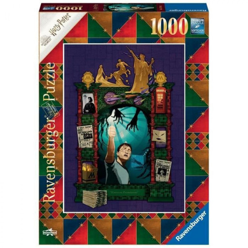 Ravensburger - HARRY POTTER - Puzzle 1000 pieces - Harry Potter et l'Ordre du Phénix (Collection Harry Potter MinaLima) - Ravensburger - Harry
