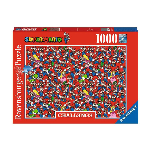 Ravensburger - Puzzle 1000 p - Super Mario (Challenge Puzzle) - Ravensburger