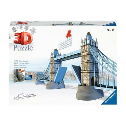 Ravensburger - RAVENSBURGER Puzzle 3D Londres Tower Bridge 216p Ravensburger  - Jeux d'adresse Ravensburger