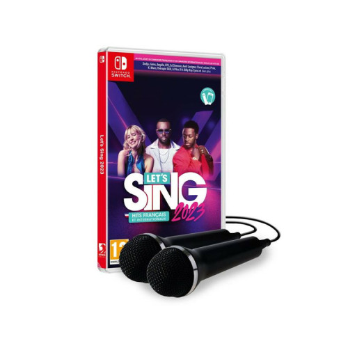 Ravenscourt - Let s Sing 2023 + 2 Micros Edition Bundle Nintendo Switch - Bonnes affaires Wii