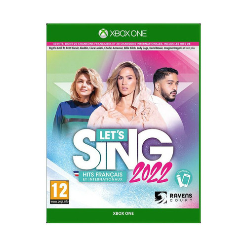 Ravenscourt - Let's Sing 2022 Solo Xbox - Bonnes affaires Wii