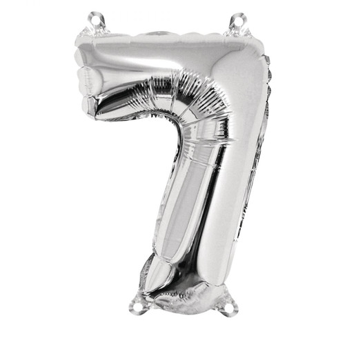 Rayher - Ballon en aluminium Chiffre 7 Argenté 40cm - Rayher Rayher  - Kits créatifs