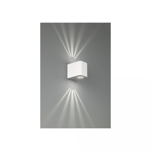 REALITY - Applique Bogota Blanc 2x3W SMD LED REALITY  - Eclairage extérieur de jardin