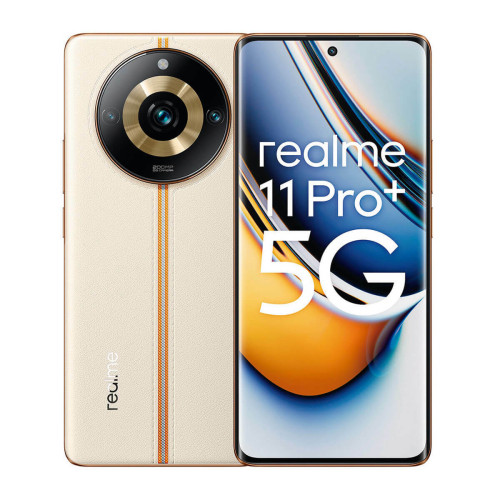 Realme - Realme 11 Pro+ 5G 12Go/512Go Beige (Sunrise Beige) Double SIM 631011000541 Realme  - Realme Smartphone Android