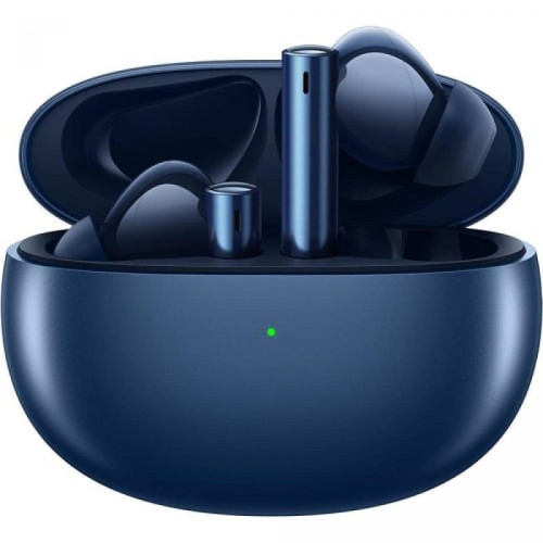 Realme - Buds Air 3 Ecouteurs Bluetooth 5.2 Sans Fil IPX5 Réduction Active du Bruit Bleu Stellaire - Realme