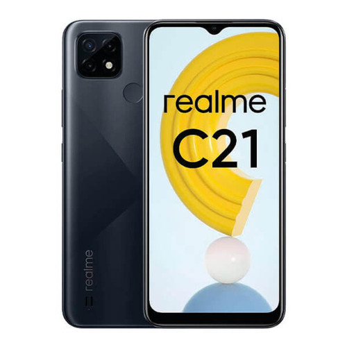Realme - Realme C21 3Go/32Go Dual SIM Noir (Cross Black) Realme   - Realme C21