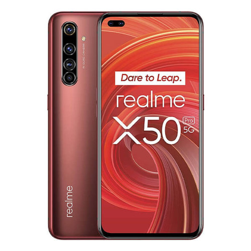 Realme - Realme X50 Pro 5G 8Go/128Go Rouge (Rust Red) Single SIM RMX2144 - Realme X50 Pro Téléphonie