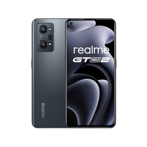 Realme - realme GT Neo 2 16,8 cm (6.62') Double SIM Android 11 5G USB Type-C 12 Go 256 Go 5000 mAh Noir Realme  - Realme Smartphone Android