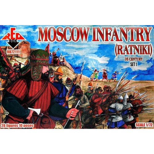 Red Box - Moscow Infantry (ratniki)16 cent.,Set 1 - 1:72e - Red Box Red Box  - Jouets radiocommandés